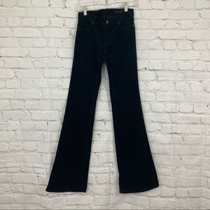 BLANKNYC Black flared corduroy pants